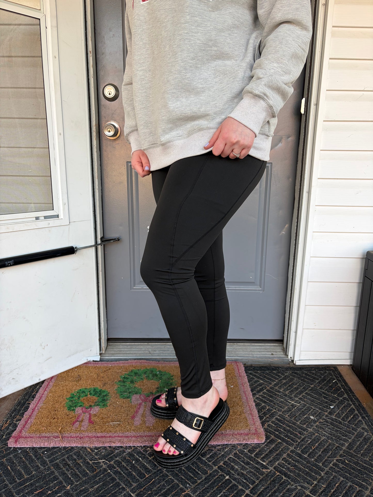 Faith Polka Dot Mockneck Pullover