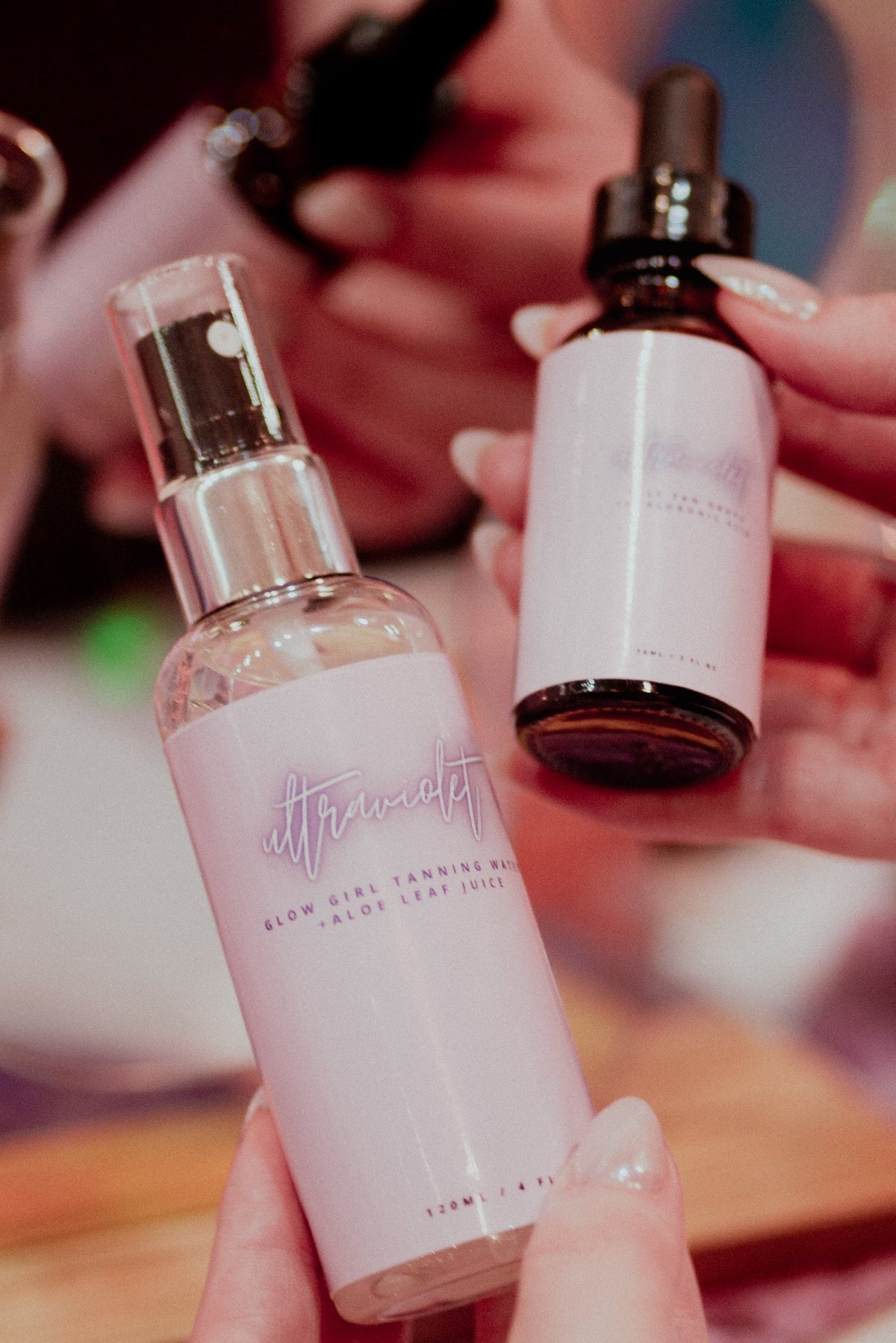 Ultra Violet Glow Girl Tanning Water