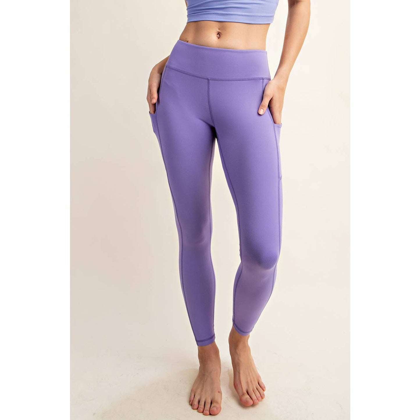 BUTTER BASIC LEGGING WITH POCKETS: Java / S