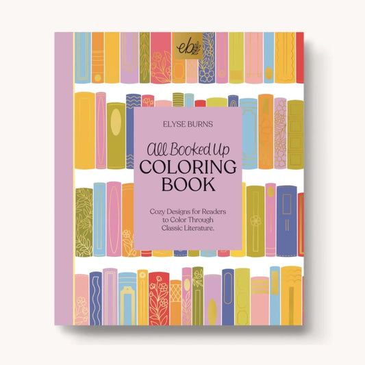 All Booked Up Coloring Book - Mila Rose Boutique, LLC