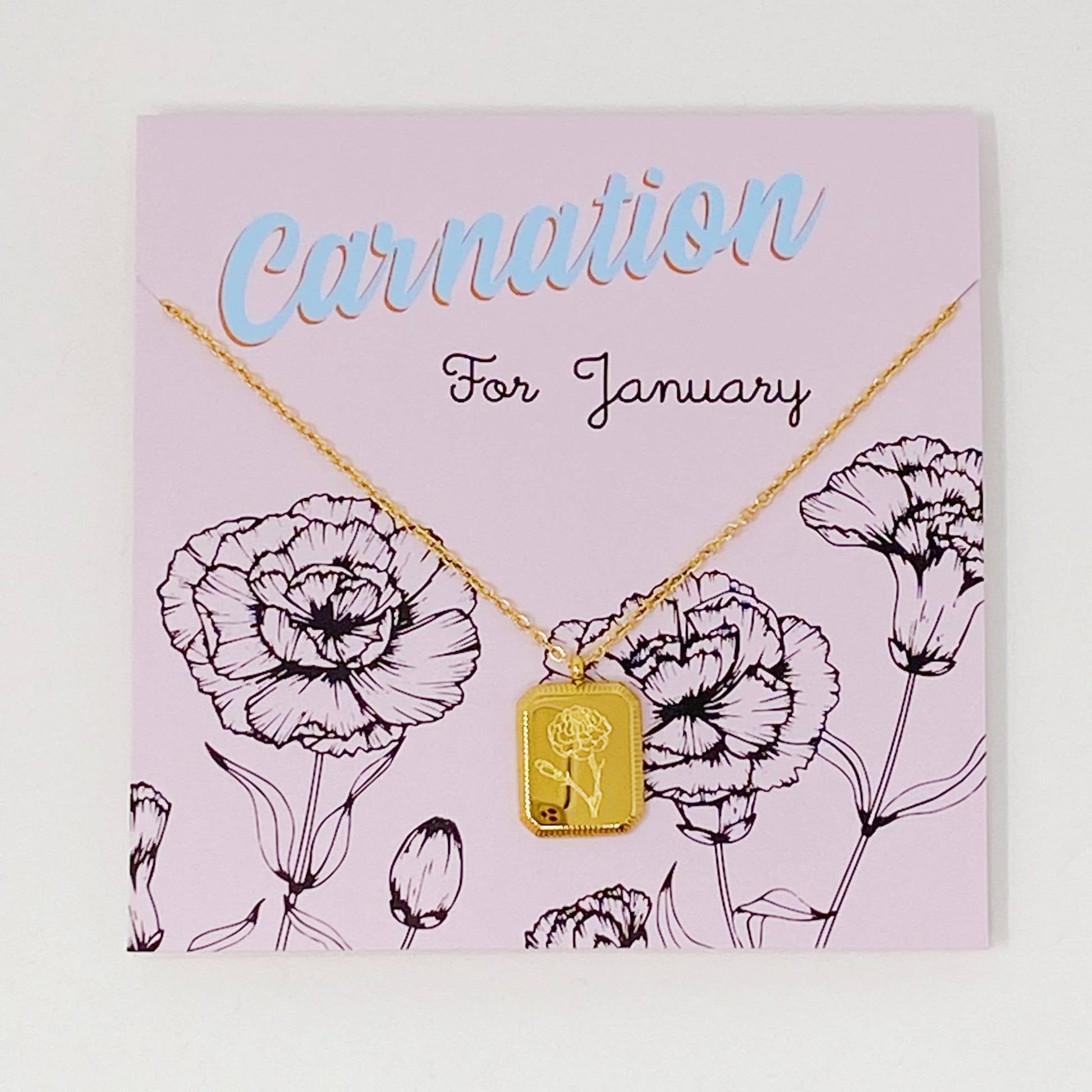 Blooming Birth Month Necklaces - Mila Rose Boutique, LLC