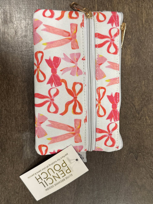 Bows Pencil Pouch - Mila Rose Boutique, LLC