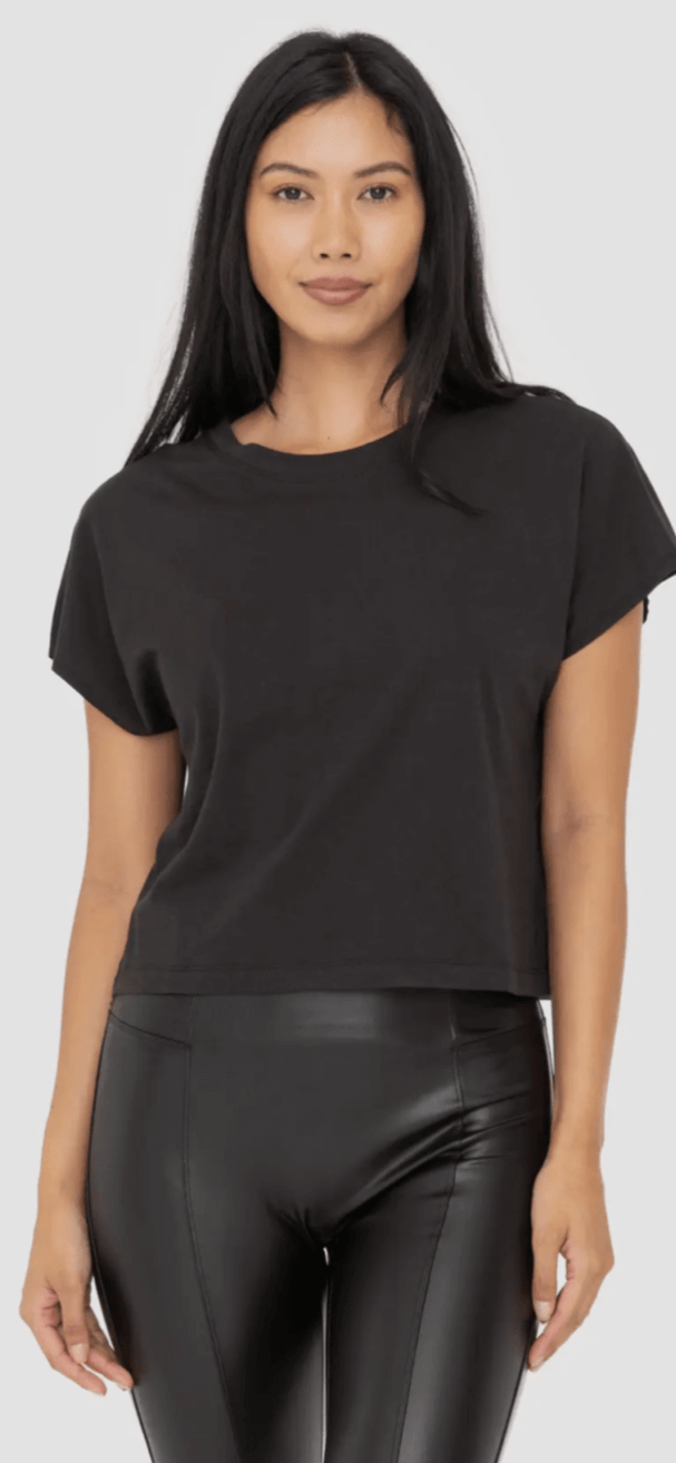 Core Cotton Boxy Tee - Mila Rose Boutique, LLC