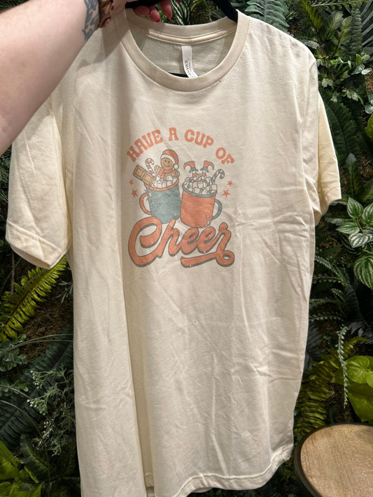 Cup of Cheer Tee - Mila Rose Boutique, LLCCup of Cheer TeeS