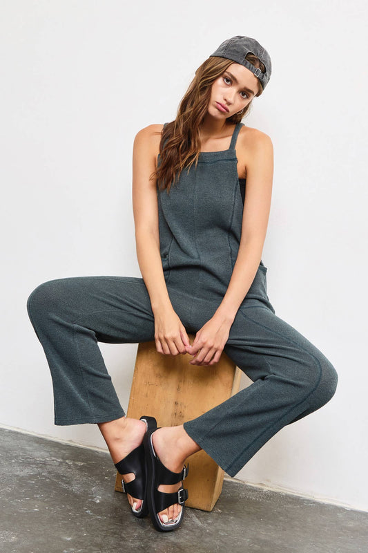 KNIT JUMPSUIT: DK.MOSS