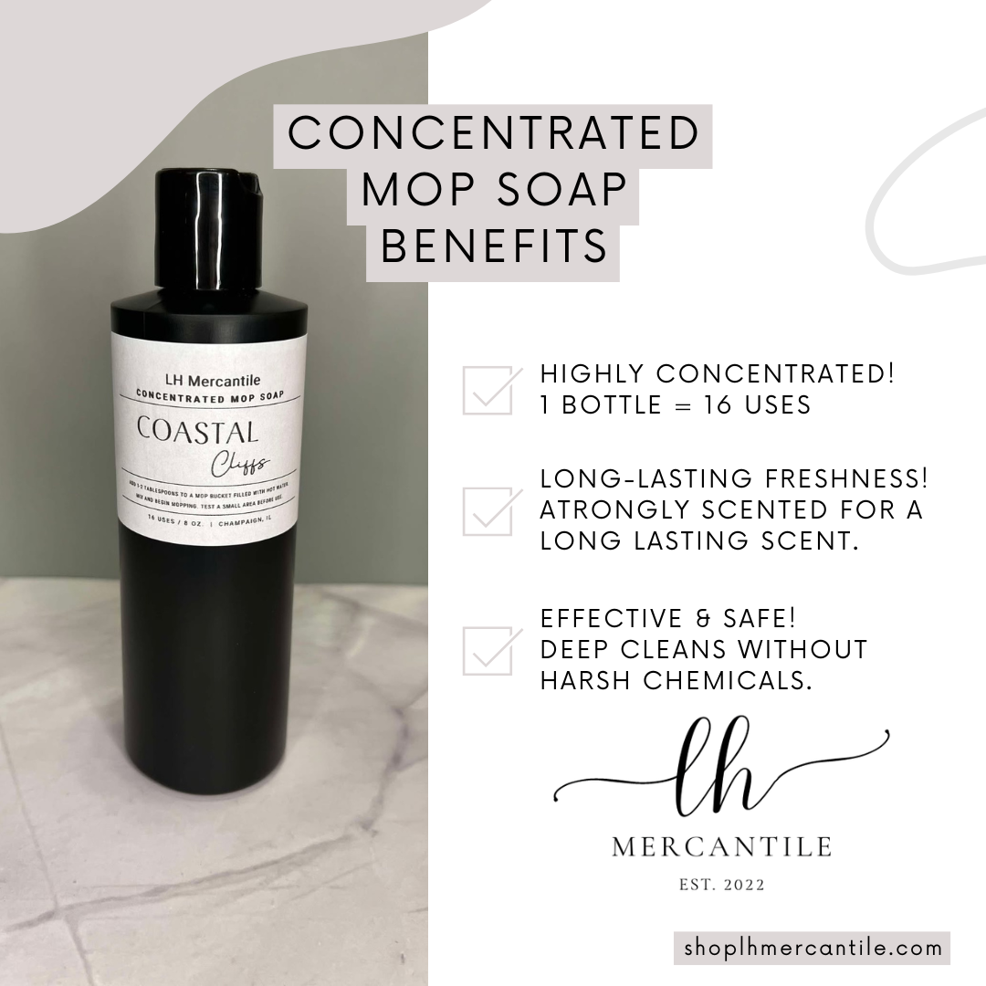 Concentrated Mop Soap: Coastal Cliffs