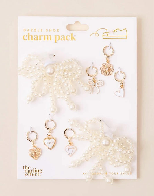 Dazzle Shoe Charm: Pretty in Pearl - Mila Rose Boutique, LLCDazzle Shoe Charm: Pretty in Pearl
