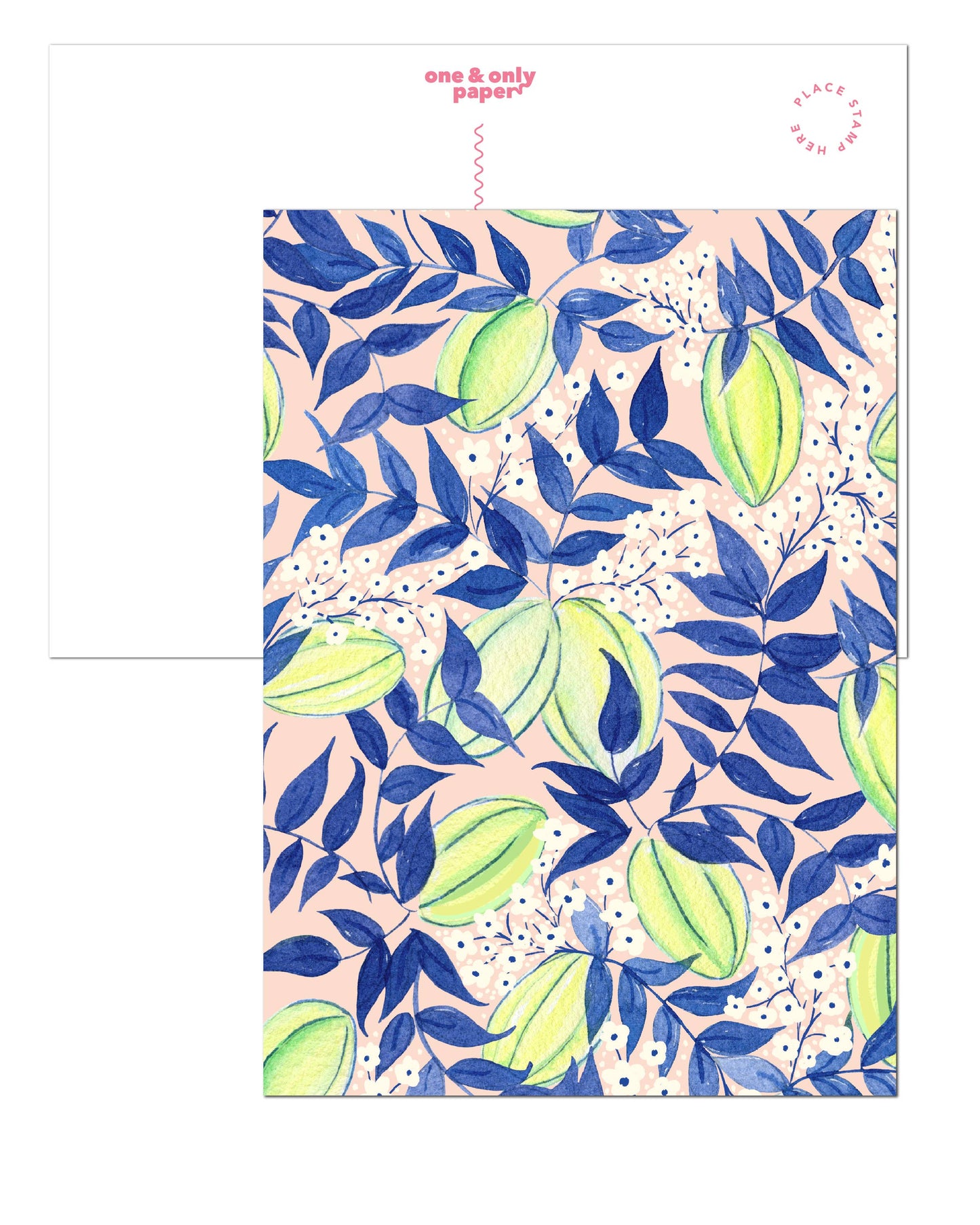 Floral Patterns Postcard Assorted Set of 12