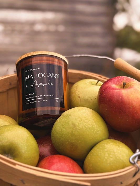 Mahogany + Apple Fall Candle