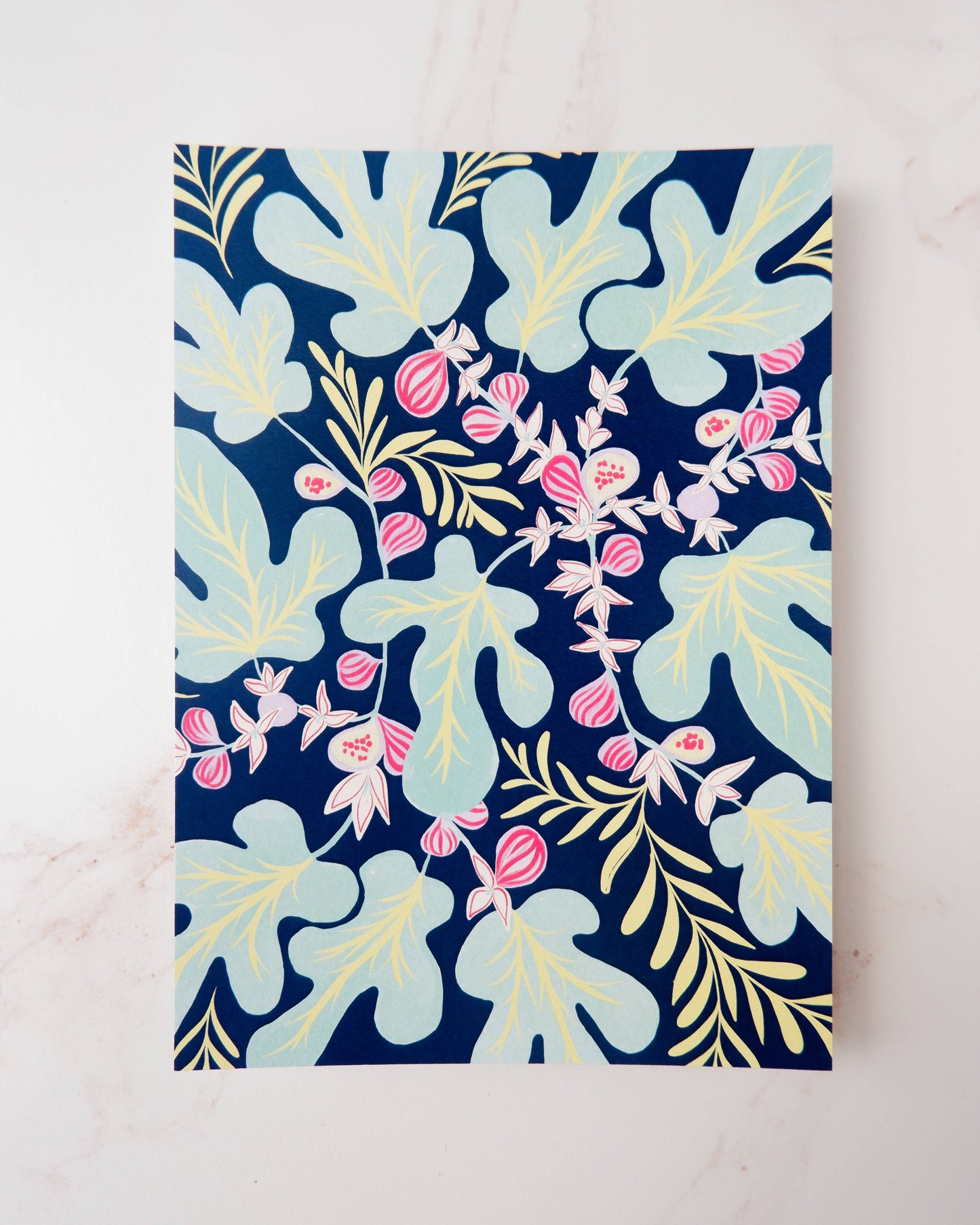 Floral Patterns Postcard Assorted Set of 12