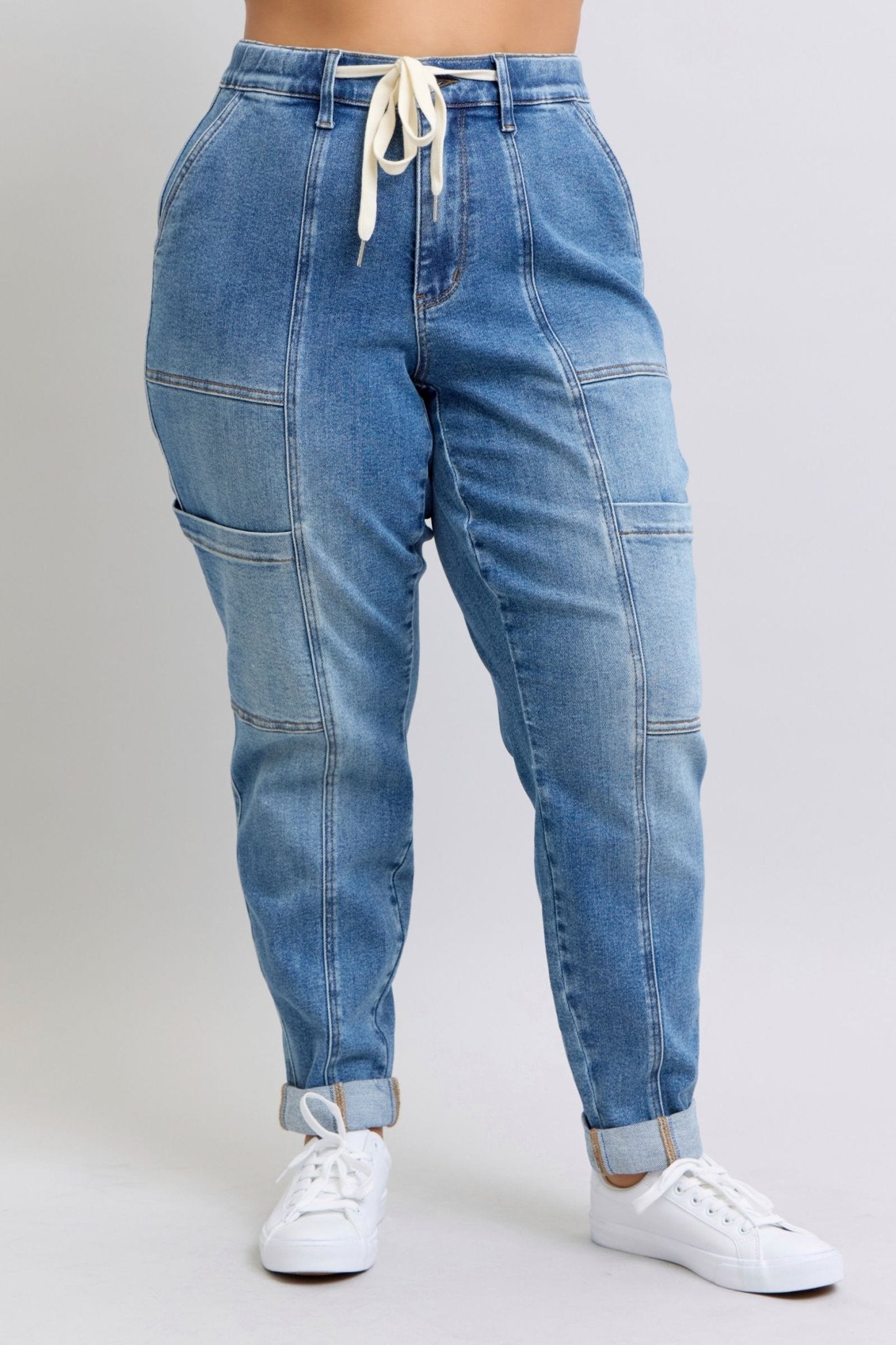 JB Cargo Jogger: Medium Wash - Mila Rose Boutique, LLCJB Cargo Jogger: Medium Wash14