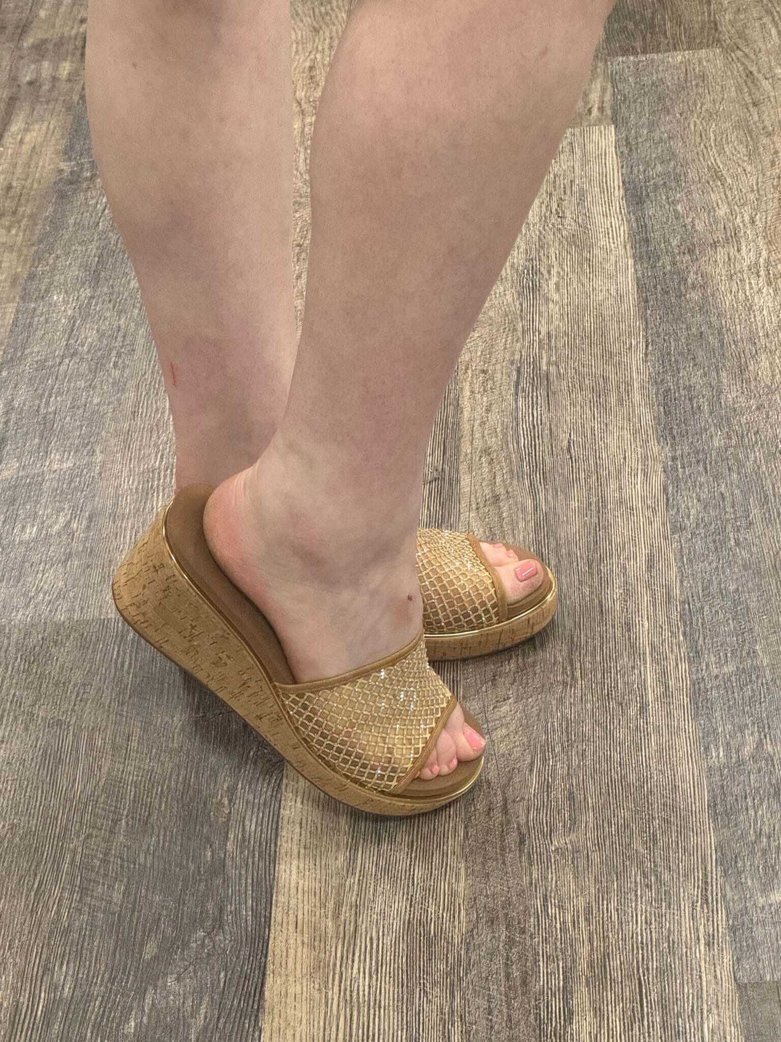 Let’s Mesh Around Wedge Sandal - Mila Rose Boutique, LLCLet’s Mesh Around Wedge Sandal7