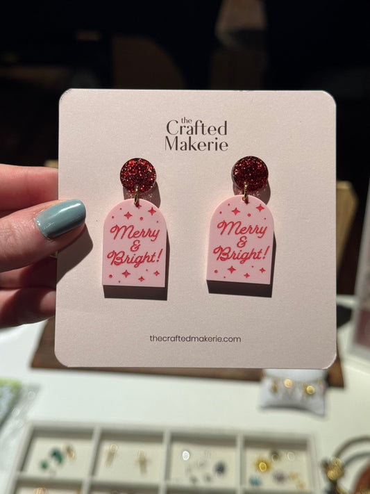 Merry & Bright Dangle Earrings - Mila Rose Boutique, LLC