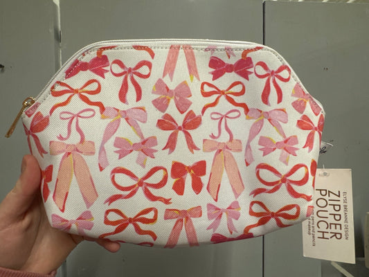 Pink Bows Zipper Pouch - Mila Rose Boutique, LLC