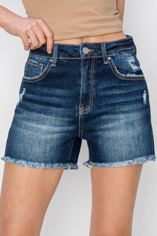 Plus Risen High Rise Shorts **Preorder** - Mila Rose Boutique, LLCPlus Risen High Rise Shorts **Preorder**1X