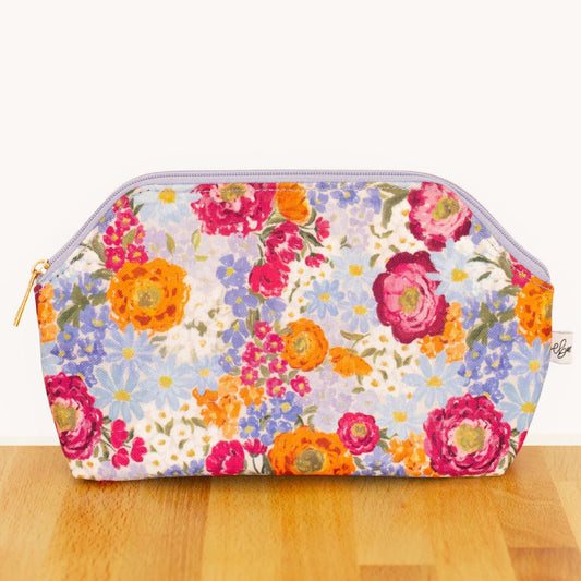 Primavera Zipper Pouch - Mila Rose Boutique, LLC
